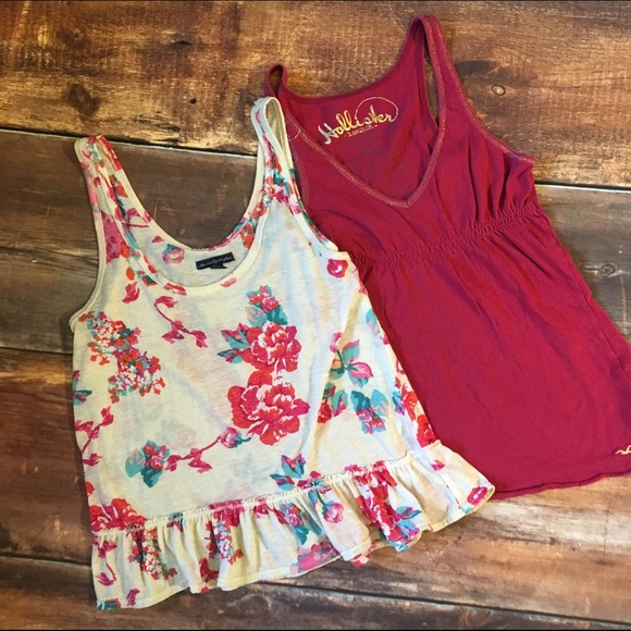Hollister Tops - 🔥4/$25 2 tanks Hollister & AEO