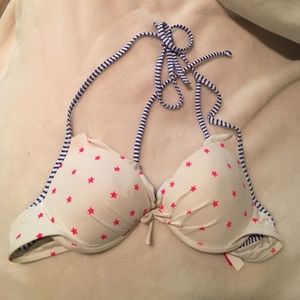 Victoria's Secret American Flag Bikini Top