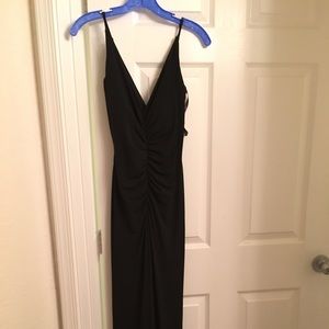 Alfred Angelo black bridesmaid dress. Fits size 2.