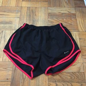 Black and red Nike shorts