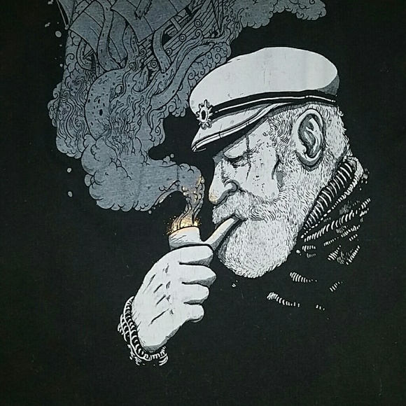 Threadless nautical pattern t-shirt - Picture 2 of 3