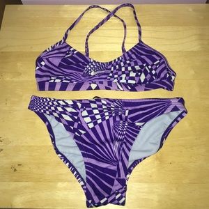 Purple Nike bikini