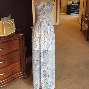 Hollister sheer dress - long