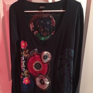 Desigual Navy Tunic