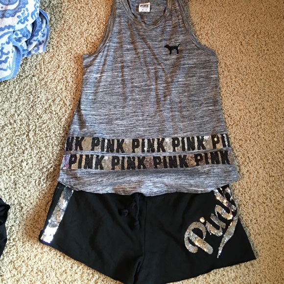 PINK Victoria's Secret Other - Matching VS Tank and Short