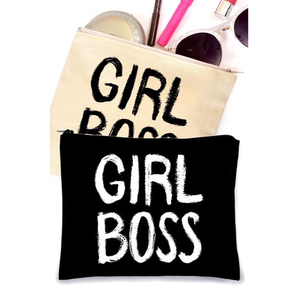 🚫Sold Out🚫Girl Boss Makeup Bag - Picture 3 of 3