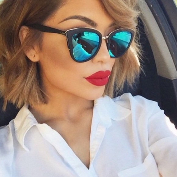 Accessories - NWT || My Girl Mirrored Cat Eye Retro Sunglasses