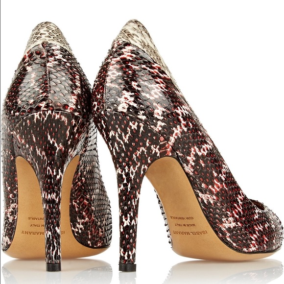 Isabel Marant Python snakeskin heels - Picture 3 of 4