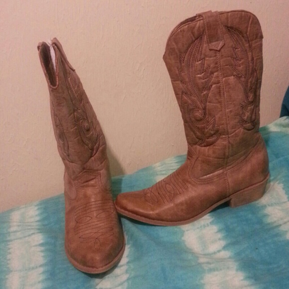 Brown Cowgirl Boots