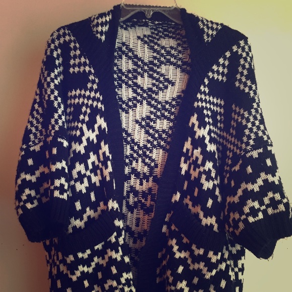 Herringbone/plaid sweater, very rarely worn!