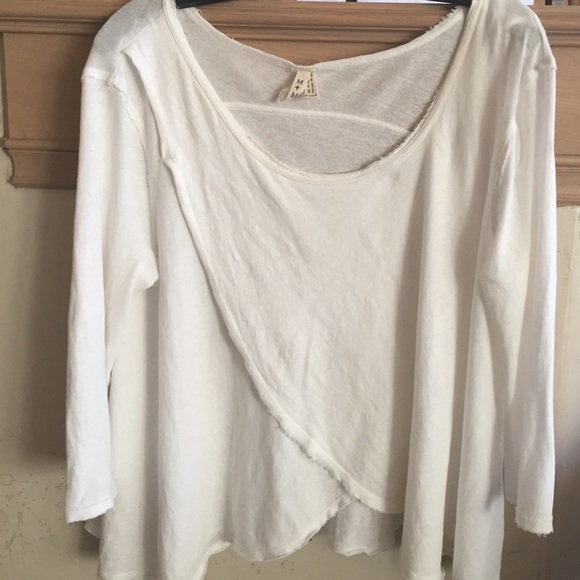 Free People White Top