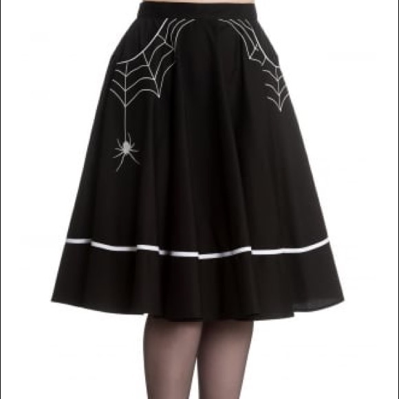 Hell Bunny Skirts - Hell Bunny Miss Muffet Pinup Skirt Hell Bunny Skirts - Hell Bunny Miss Muffet Pinup Skirt