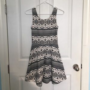 H&M Divided Tribal-Print Dress