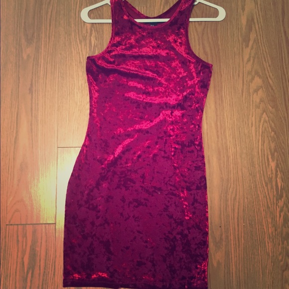 Velvet mini dress!!
