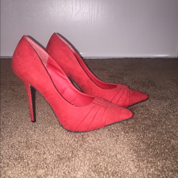 Red Classic Pumps
