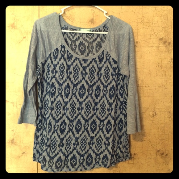 Maurice's 3/4 sleeve shirt