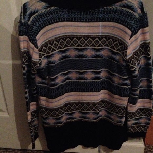 Rue 21 tribal print sweater - Picture 2 of 2