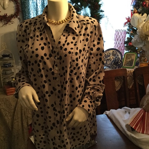 Style & co. Ladies Button down Blouse  XL