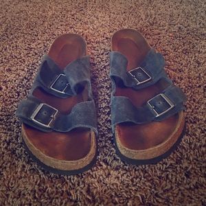 Men's Navy blue Birkenstocks