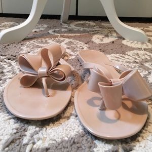 Big Bow flip flop sandals