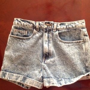 new American Apparel shorts denim