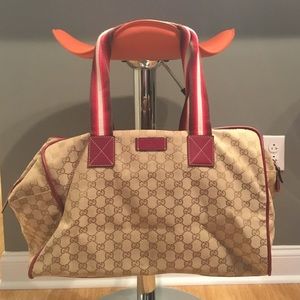 Gucci Web Travel Bag
