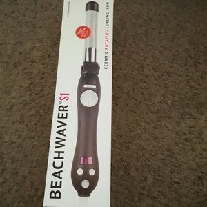 Beach waver hair curler