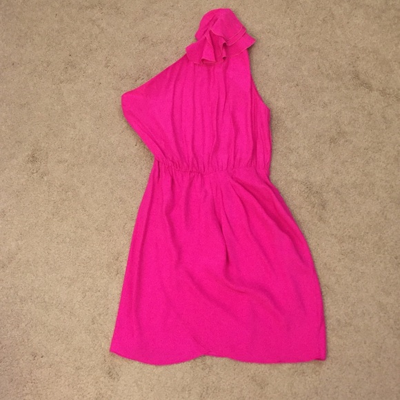 Amanda Uprichard one shoulder dress