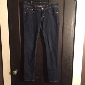 H&M dark skinny jeans 32/32