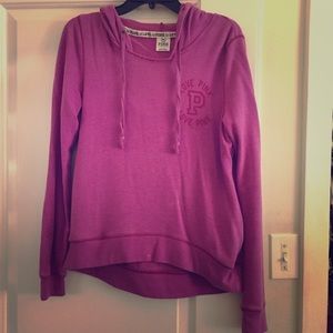 Pink brand mauve light-weight pull over