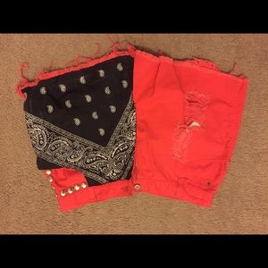 Etsy homemade shorts never worn!!!