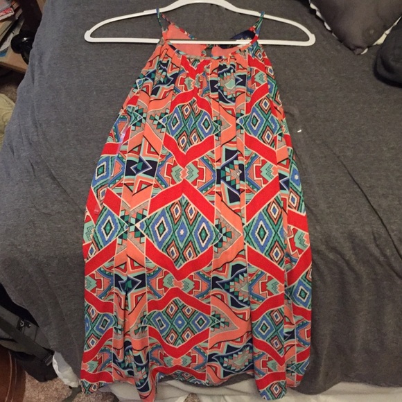 Aztec Loose Shift dress