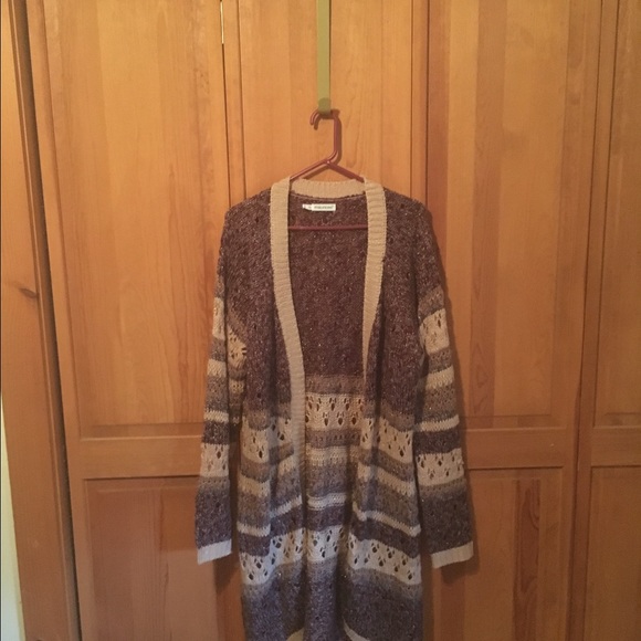 Long, lightweight coat sweater. Worn 3x