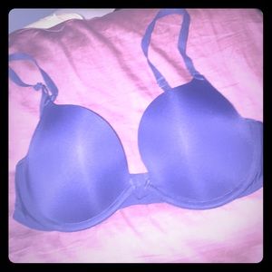VS Pink Campus Push Up Bra- NAVY