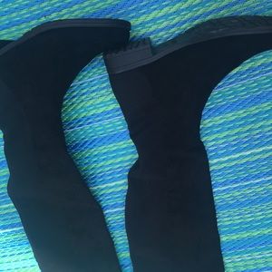 Unisa Suede Boot Black