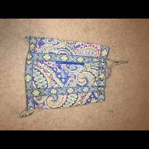 Vera Bradley small draw string backpack