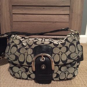 *Reduced* Authentic coach bag with rope strap