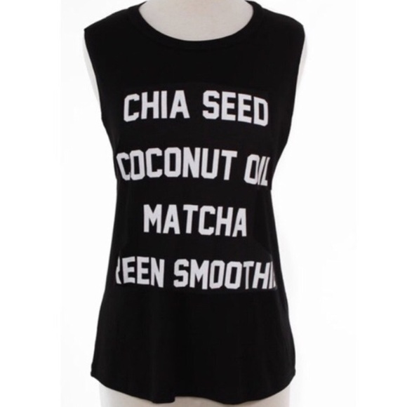 Chia Seeds - Coconut Oil - Matcha - Green Smoothie