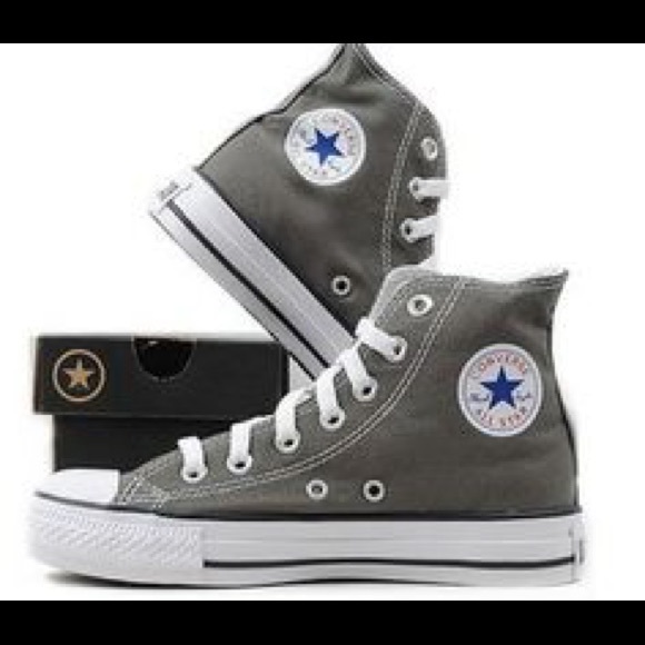 Grey converse