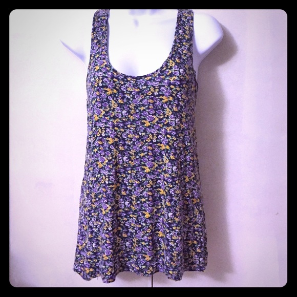 Floral tank top