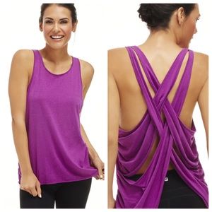 NWT Fabletics Taylor Tank in Orchid