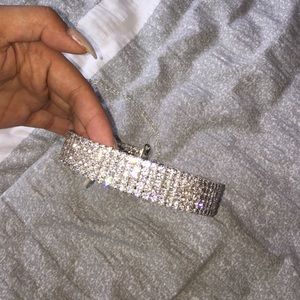 CZ 5 row crystal choker