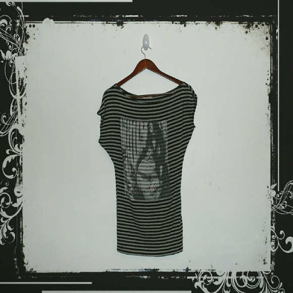 "Brooklyn Woman" Striped Tunic - Picture 1 of 3