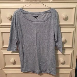 Slouchy American Eagle Quarter Sleeve