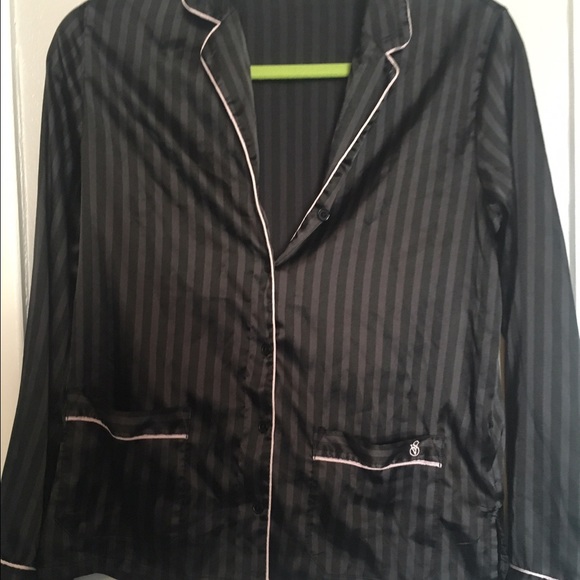 Silky Victoria secret pajama shirt