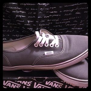 Grey/Pewter White Vans