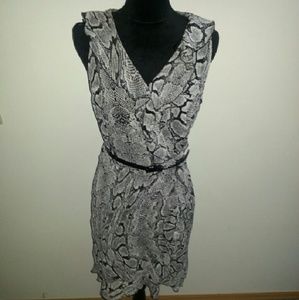 Animal Print Party Dress