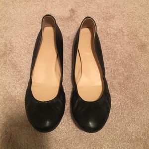 JCREW leather ballet flats