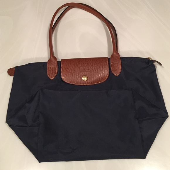 Longchamp Le Pliage Medium tote, Navy