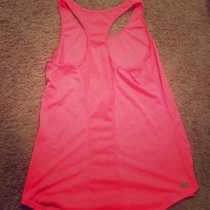 Mesh workout tank top